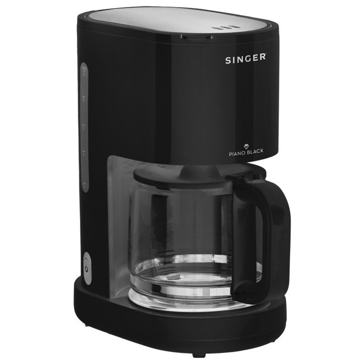 Καφετιέρα Φίλτρου Singer Piano Black CM-1000 PBL