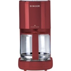 Καφετιέρα Φίλτρου Singer Scarlet Rose CM-1000SCR