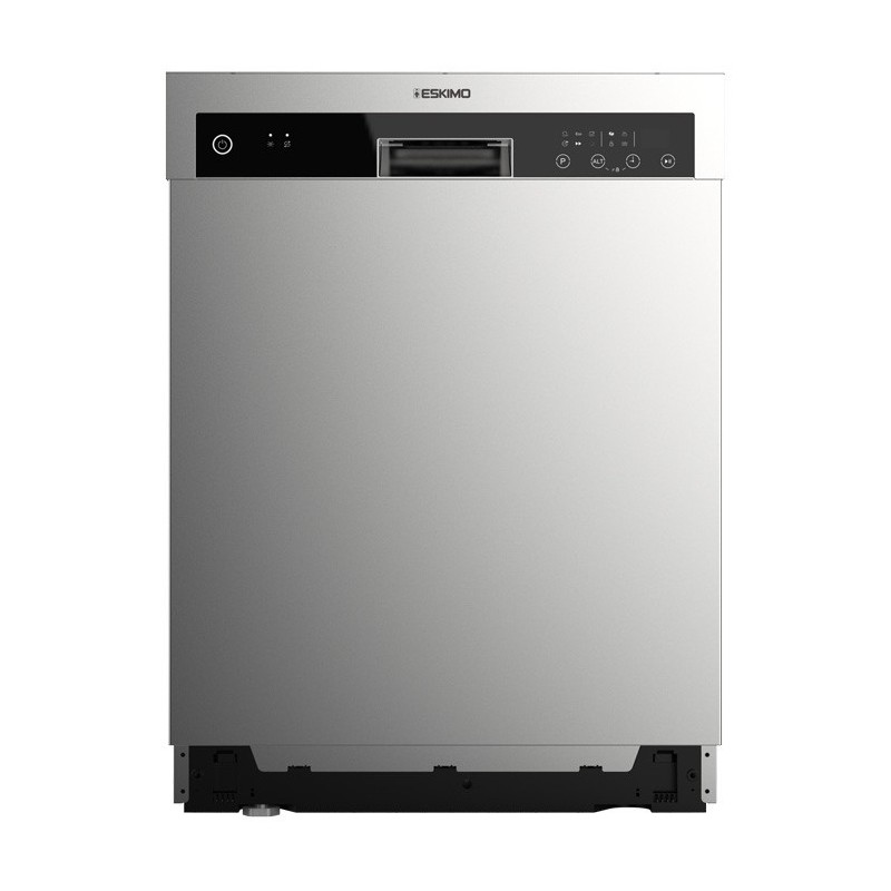 Πλυντήριο Πιάτων Eskimo ES DW14BS600 Inox 60 cm D