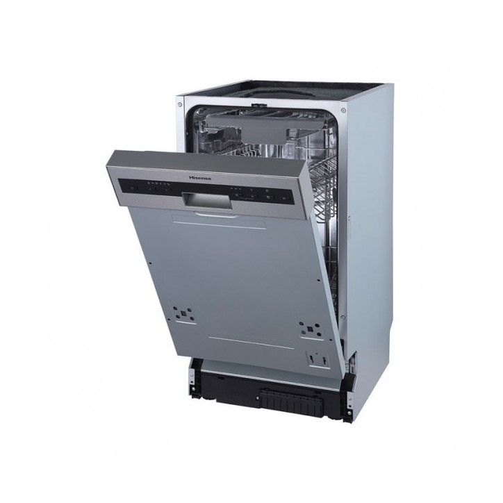 Πλυντήριο Πιάτων Hisense HI520D10X Inox 45 cm D