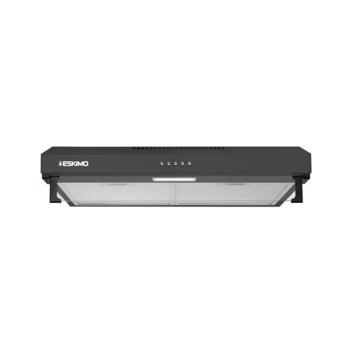 Απορροφητήρας Eskimo ES HDF72BL Μαύρο 70 cm D