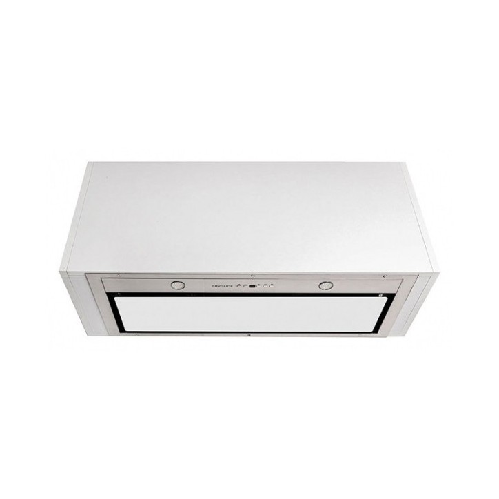 Μηχανισμός Απορρόφησης Davoline Inside IX-W Λευκό Γυαλί & Inox 60 cm D