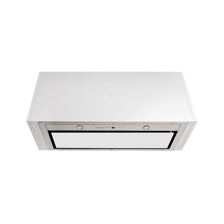Μηχανισμός Απορρόφησης Davoline Inside IX-W Λευκό Γυαλί & Inox 90 cm D