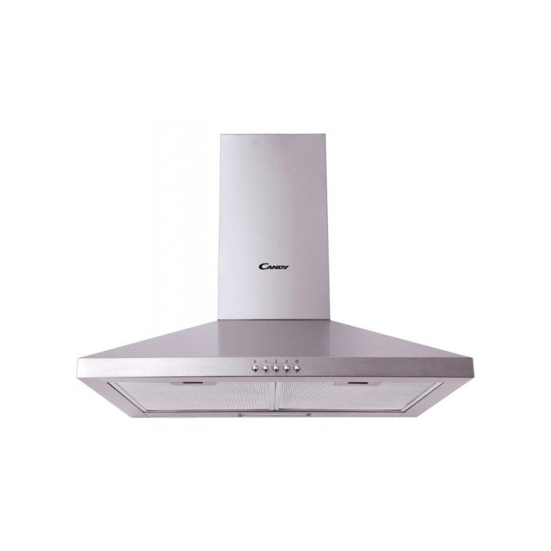 Απορροφητήρας Τζάκι Candy CCE116/1XGG Inox 60 cm A