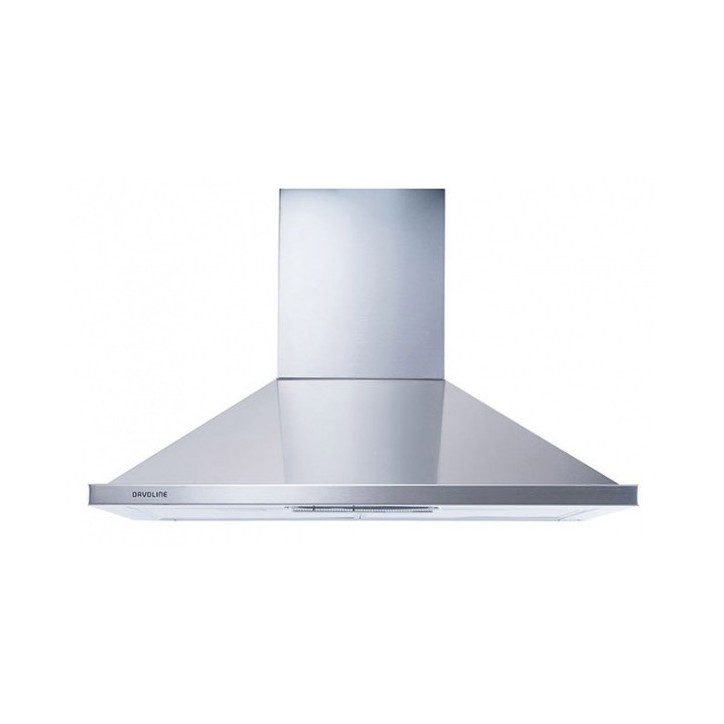 Απορροφητήρας Τζάκι Davoline Airtechno Plus ΙΧ Inox 90 cm