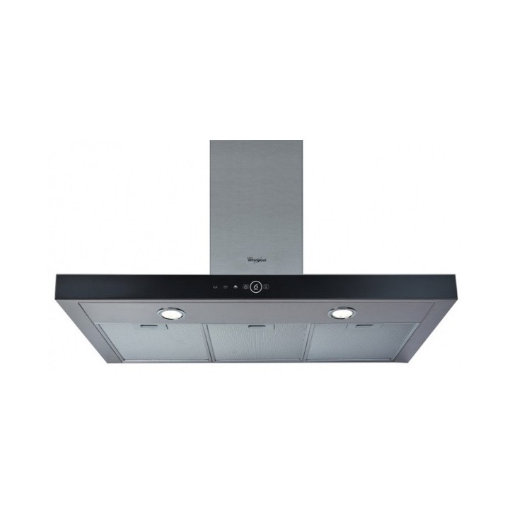 Απορροφητήρας Τζάκι Whirlpool AKR 759/1 IX Inox 90 cm B Απορροφητήρας Τζάκι Whirlpool AKR 759/1 IX Inox 90 cm B
