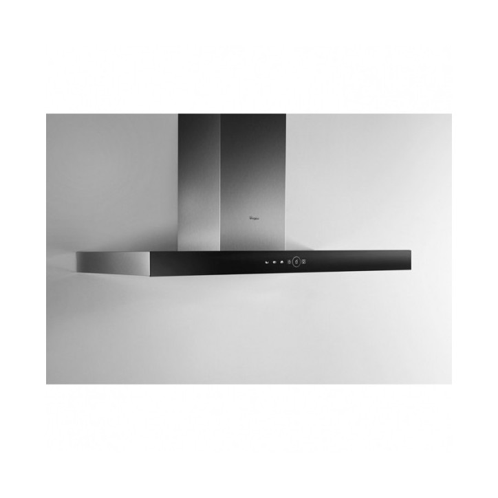 Απορροφητήρας Τζάκι Whirlpool AKR 759/1 IX Inox 90 cm B Απορροφητήρας Τζάκι Whirlpool AKR 759/1 IX Inox 90 cm B