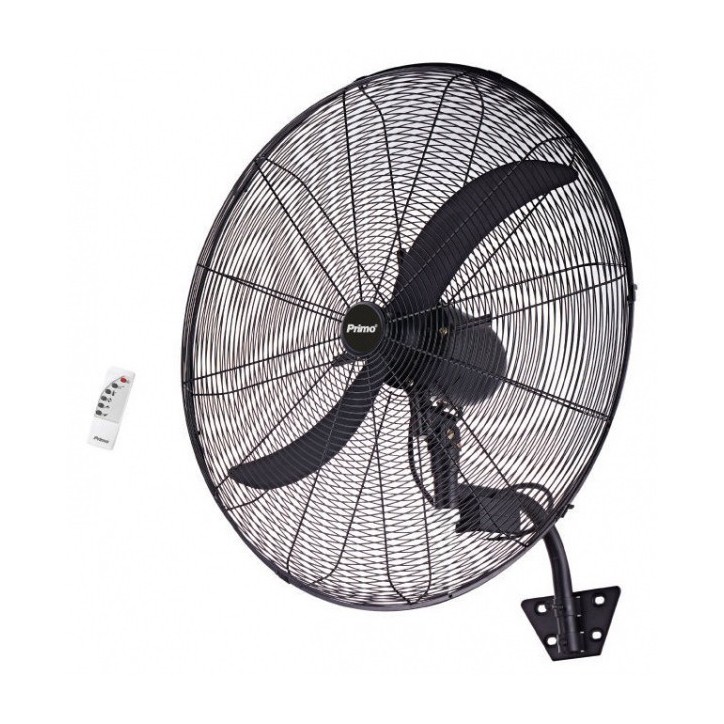 Ανεμιστήρας Τοίχου Primo PRWF-80511 Μαύρο