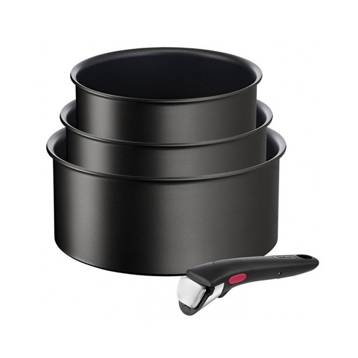 Σετ 3 Μαγειρικών Σκεύων Tefal Ingenio Unlimited 16/18/20 εκ.