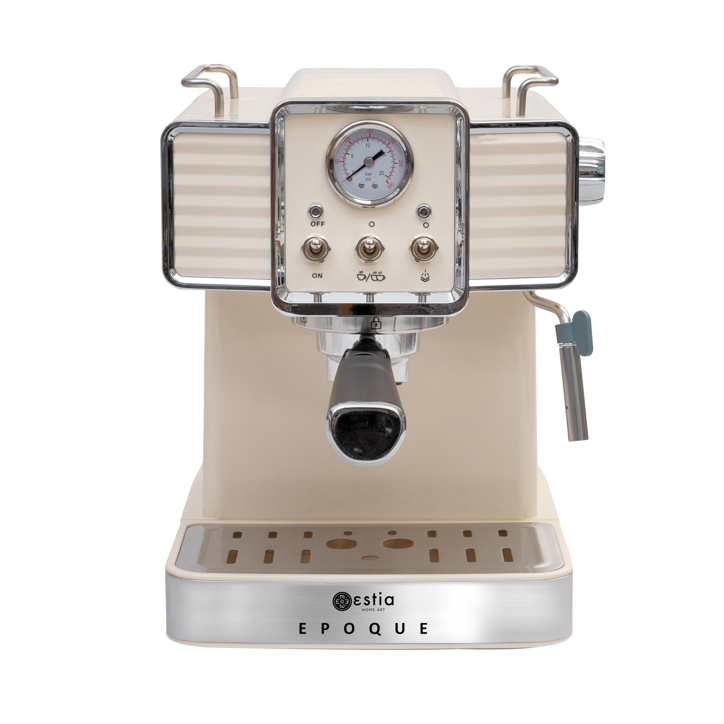 Καφετιέρα Espresso Estia Retro Epoque Κρεμ Καφετιέρα Espresso Estia Retro Epoque Κρεμ