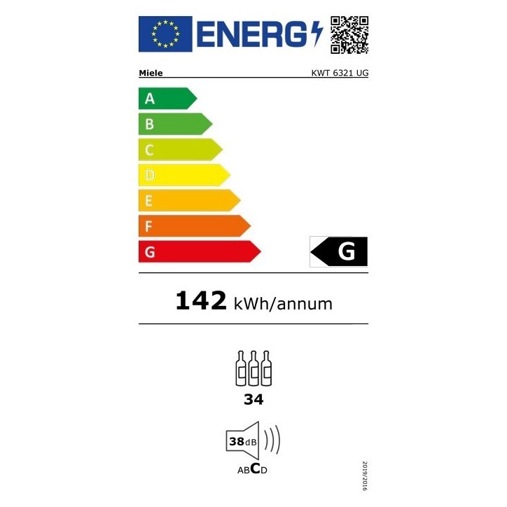 Συντηρητής Κρασιών Miele KWT 6321 UG G Συντηρητής Κρασιών Miele KWT 6321 UG G