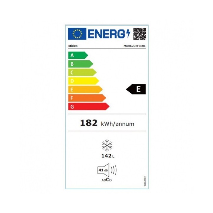 Καταψύκτης Μπαούλο Midea MDRC207FEEE01 E