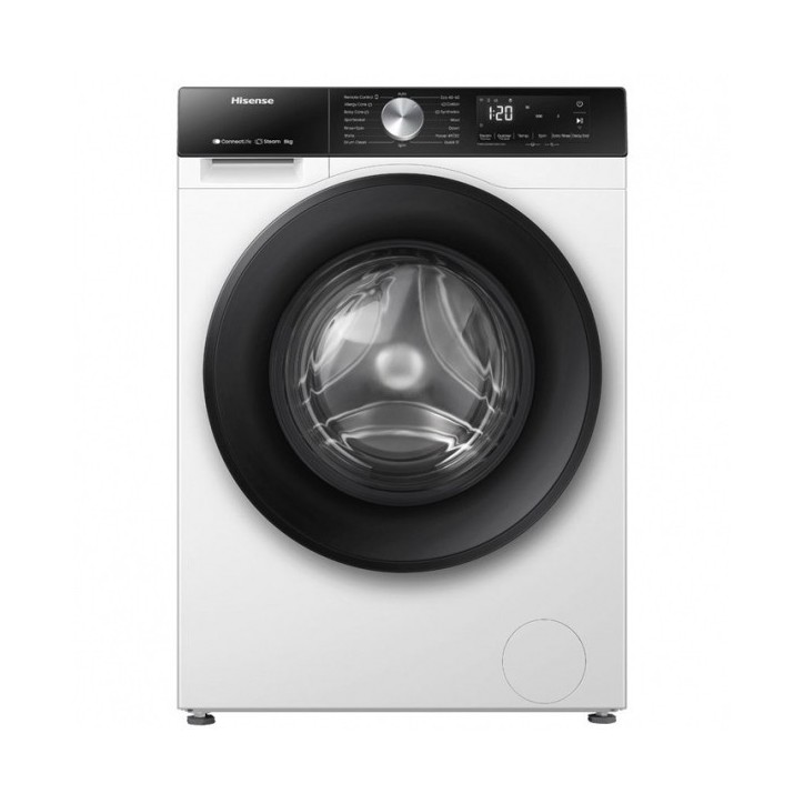 Πλυντήριο Ρούχων Hisense WF3S8043BW3 8 kg Α
