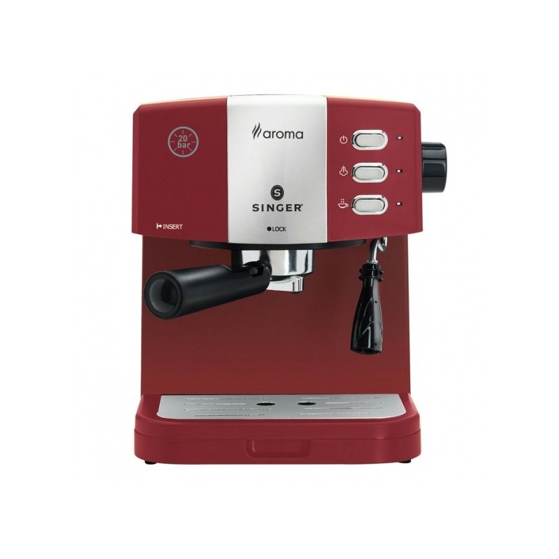 Καφετιέρα Espresso Singer Aroma ES-851R Κόκκινο