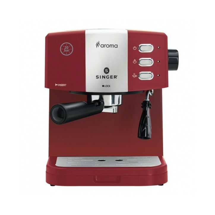 Καφετιέρα Espresso Singer Aroma ES-851R Κόκκινο