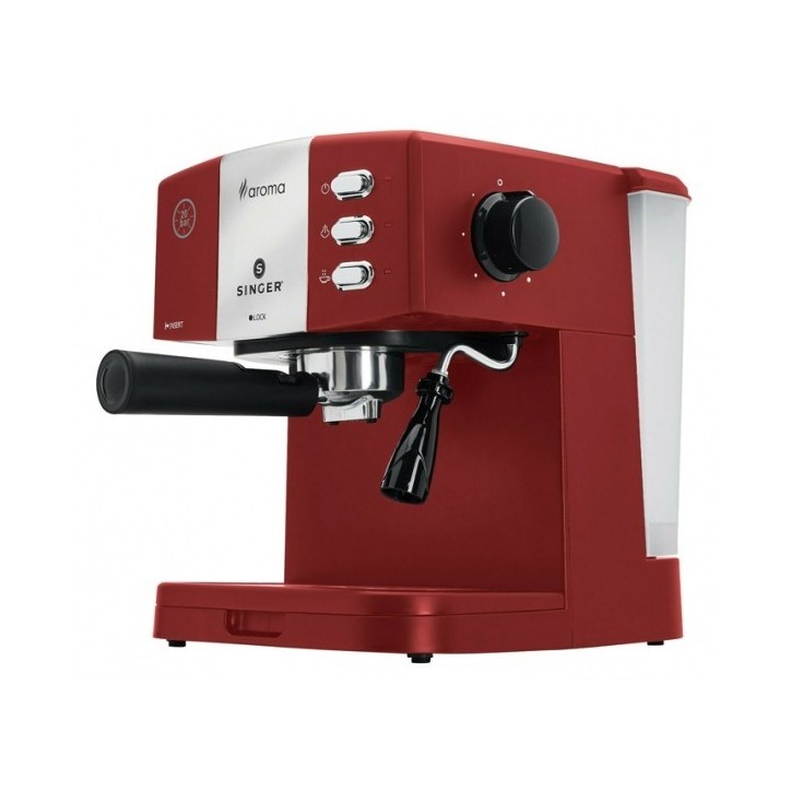 Καφετιέρα Espresso Singer Aroma ES-851R Κόκκινο