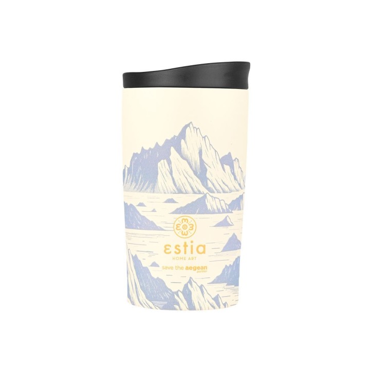 Θερμός Travel Mug Save The Aegean 350ml Alpine Essence Θερμός Travel Mug Save The Aegean 350ml Alpine Essence