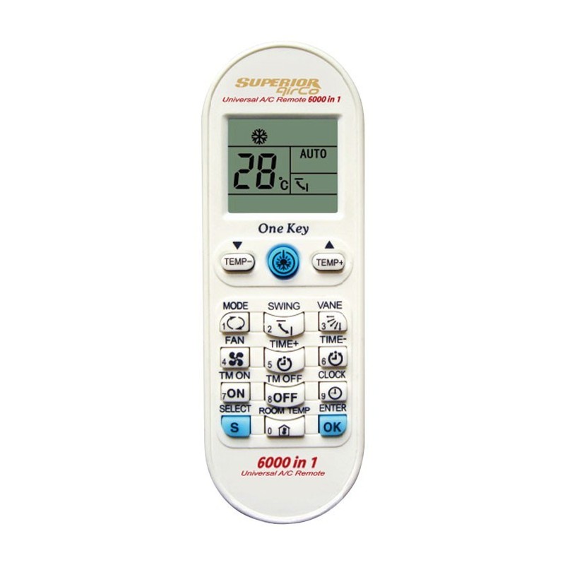 Τηλεχειριστήριο για air-conditions Superior Airco 6000 in 1