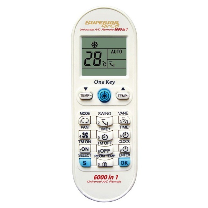 Τηλεχειριστήριο για air-conditions Superior Airco 6000 in 1