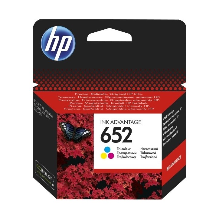 Μελάνι HP 652 Tri-Color F6V24AE Μελάνι HP 652 Tri-Color F6V24AE