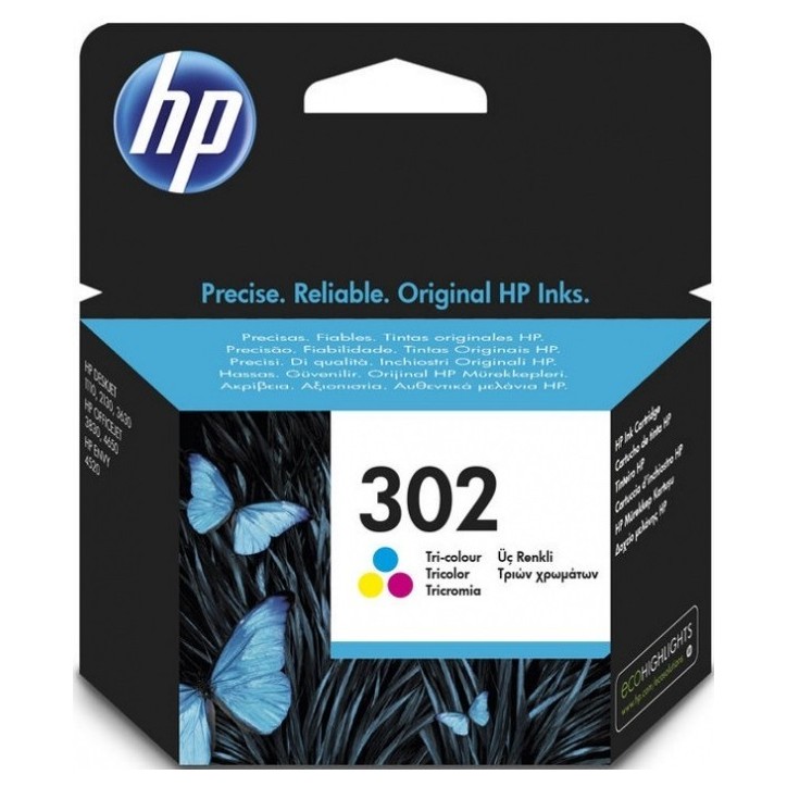 Μελάνι HP 302 Tri-Color F6U65AE