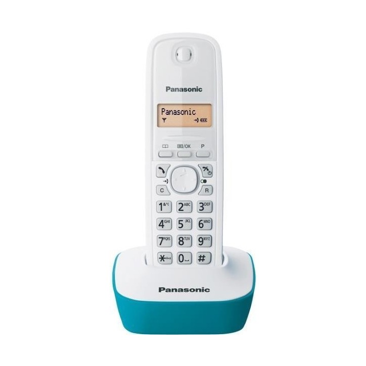 Ασύρματο Τηλέφωνο Panasonic KX-TG1611GRC Blue