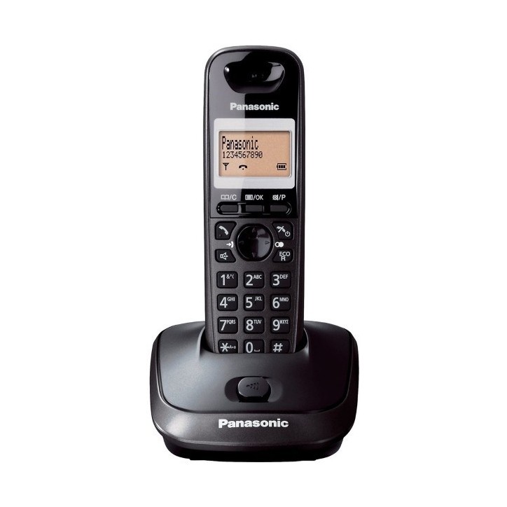 Ασύρματο Τηλέφωνο Panasonic KX-TG2511GRT Black