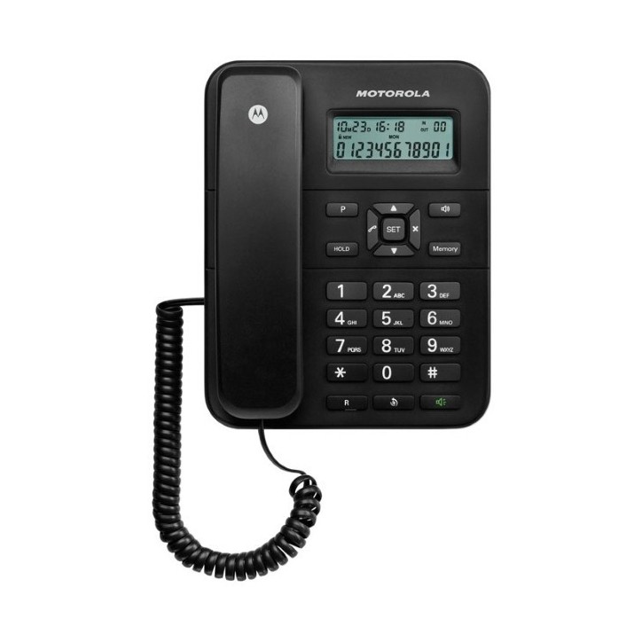 Ενσύρματο Τηλέφωνο Motorola CT202 Μαύρο