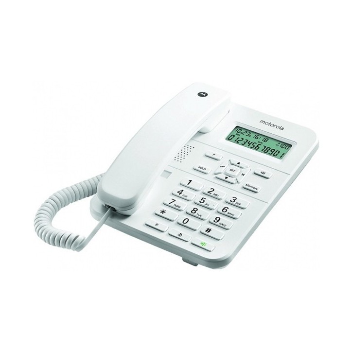 Ενσύρματο Τηλέφωνο Motorola CT202 Λευκό