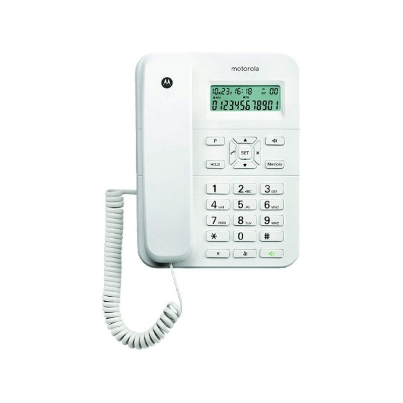 Ενσύρματο Τηλέφωνο Motorola CT202 Λευκό