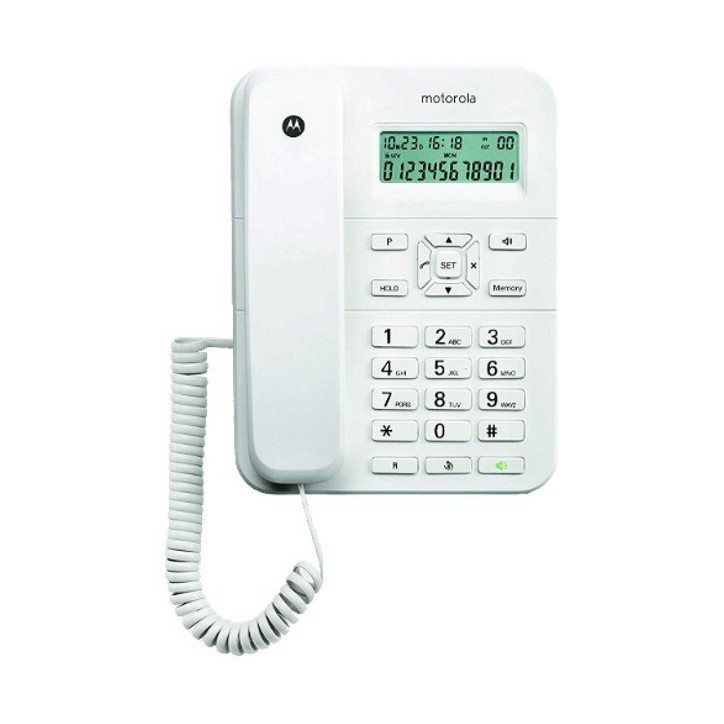 Ενσύρματο Τηλέφωνο Motorola CT202 Λευκό