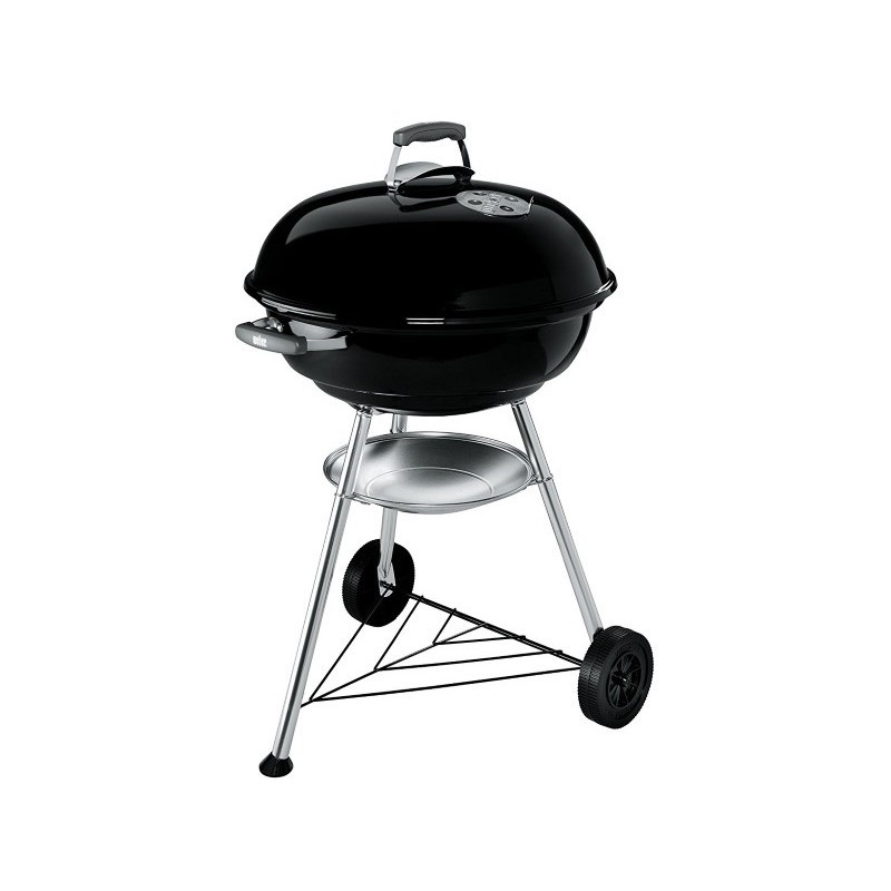 Ψησταριά Κάρβουνου Weber Compact Kettle 57 Μαύρη