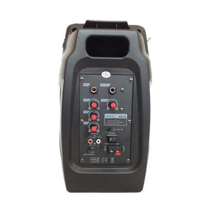 Φορητό Ηχείο Akai SS022A-X6 Μαύρο Φορητό Ηχείο Akai SS022A-X6 Μαύρο
