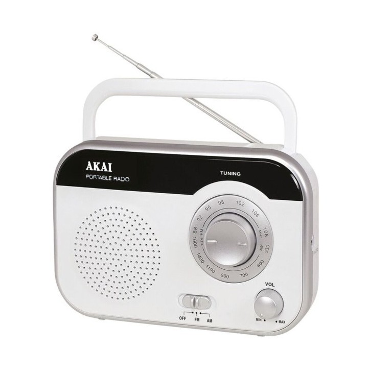 Ραδιόφωνο Akai PR003A-410W Λευκό Ραδιόφωνο Akai PR003A-410W Λευκό
