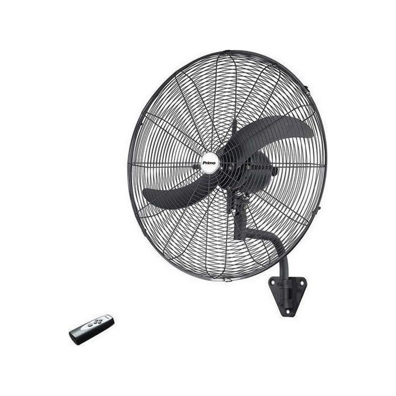 Ανεμιστήρας Τοίχου Primo PRWF-80455 26'' 65 cm Μαύρο