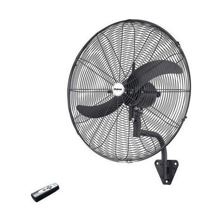Ανεμιστήρας Τοίχου Primo PRWF-80455 26'' 65 cm Μαύρο