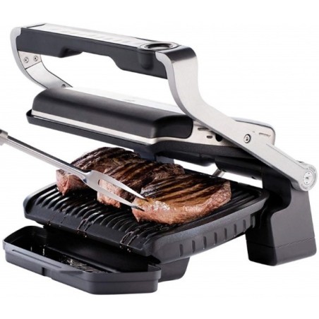 Τοστιέρα-Γκριλιέρα Tefal Compact Grill GC3050 Μαύρο/Inox