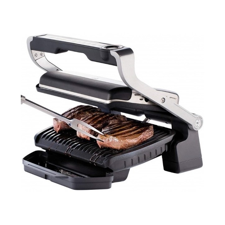 Τοστιέρα-Γκριλιέρα Tefal Compact Grill GC3050 Μαύρο/Inox