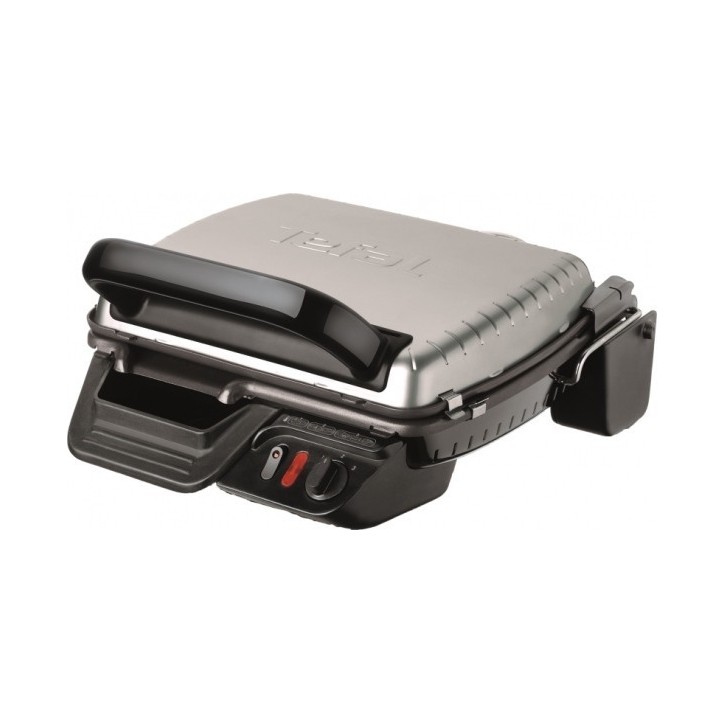 Τοστιέρα-Γκριλιέρα Tefal Compact Grill GC3050 Μαύρο/Inox
