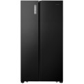 Ψυγείο Ντουλάπα Hisense RS677N4BFE Black Metal E