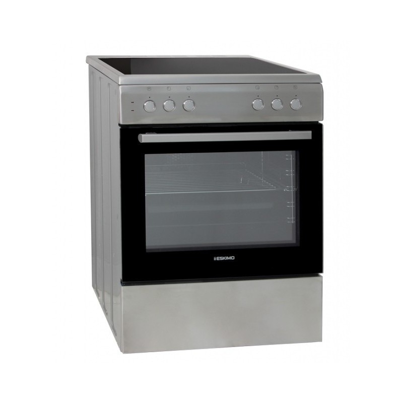 Κουζίνα Κεραμική Eskimo ES-VC4031INX Inox Α